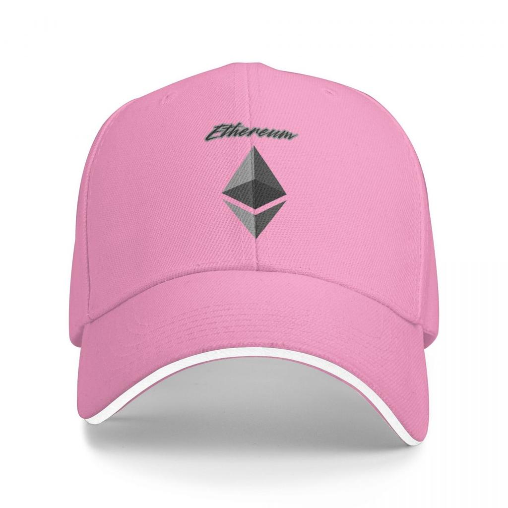 Ethereum Cryptocurrency Baseball Caps Snapback Baseball Hats Breathable Casual Casquette Outdoor for Men And Women