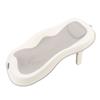 Reclining Baby Bath Seat with Thermometer Foldable Infant Rinse Clean Support Anti Slip Solid Construction