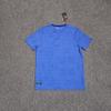 Brand Logo Men's Ice Silk Stretch Short Sleeve Athletic T-Shirt - Summer Loose, Breathable, Quick-Drying Sports Casual Top