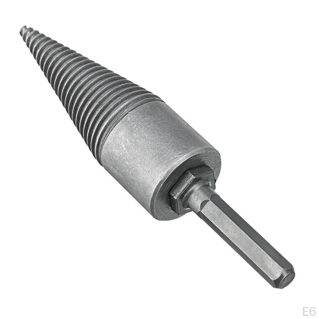 Metal Drill Bits Head Replacement Supplies Chopping Wood Splitter Cone