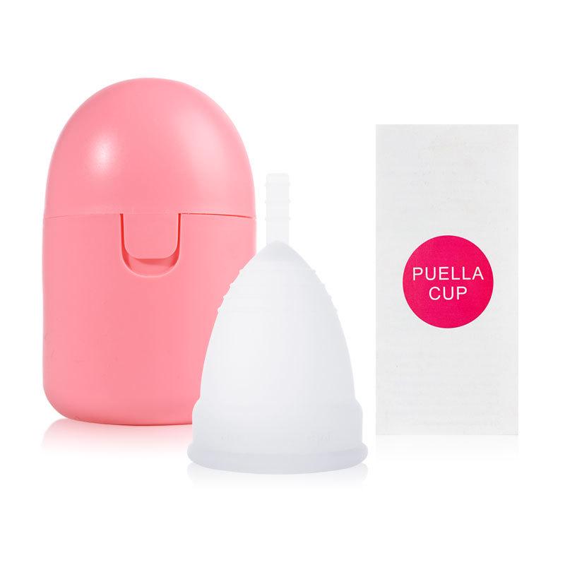 Microwave Silicone Menstrual Cup Storage Box - Compact Period Solution