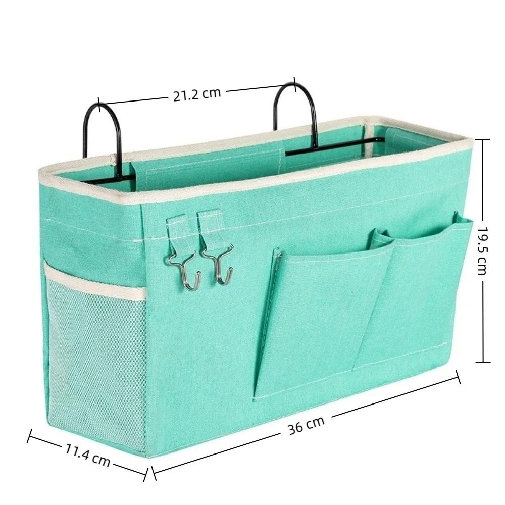 Multi-Pocket Hanging Storage Bag Space-Saving Dormitory Storage Basket  Dormitory