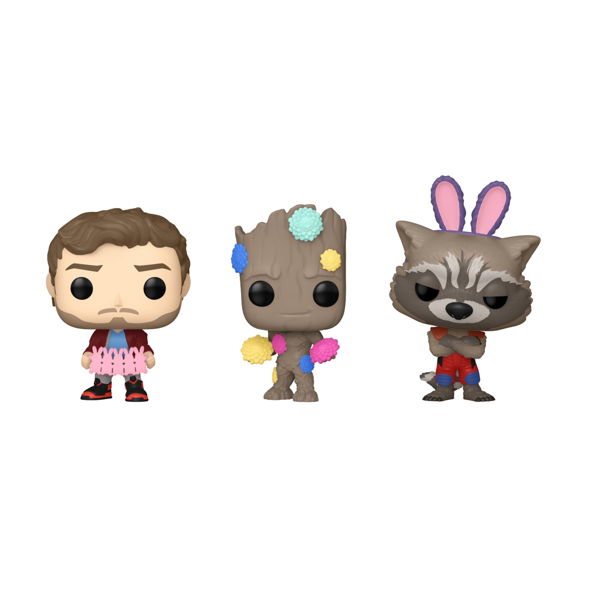 

Pocket POP 3PK Стражи Галактики Звездный Лорд Грут Ракета Фигурка Funko Funko