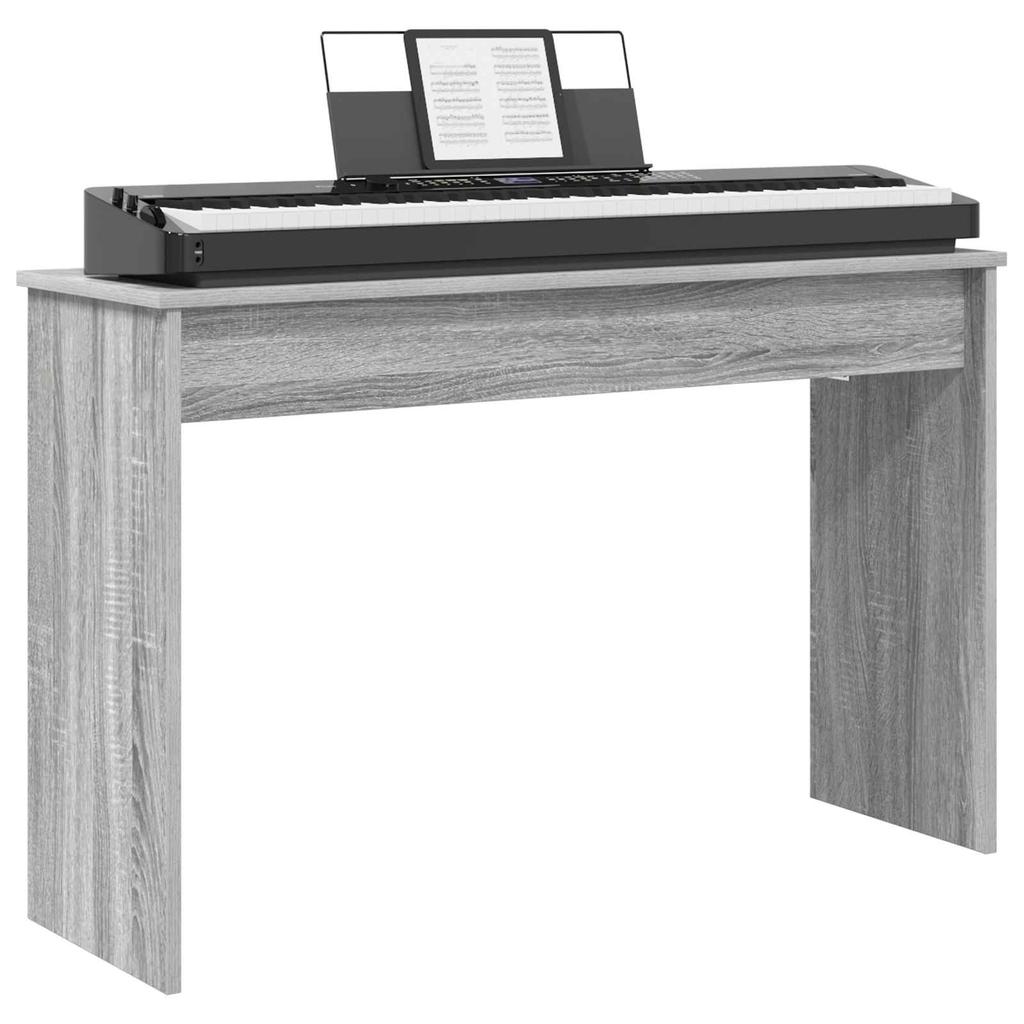 Piano Stand Grey Sonoma 100 x 32 x 64 cm Particleboard
