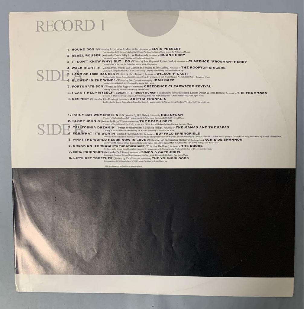 [USED] Forrest Gump The Soundtrack