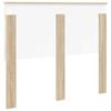 Headboard in Sonoma Oak Finish 135 cm Particleboard