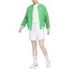 Nike Veste Coupe-vent Unie à Col Baseball pour Femme Vestes Verte DV7973-363