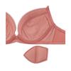AMOSTYLE BY Triumph Entry Collection Bra Panty Set M007 D70M Push-Up & (Moisture Flower) Women's (Blue)