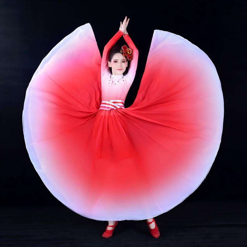 Modern Dance Performance Long Skirt M