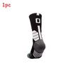 Basketballsocken für Erwachsene aus atmungsaktivem Nylonmaterial für sportliche Leistung und Feuchtigkeitstransport