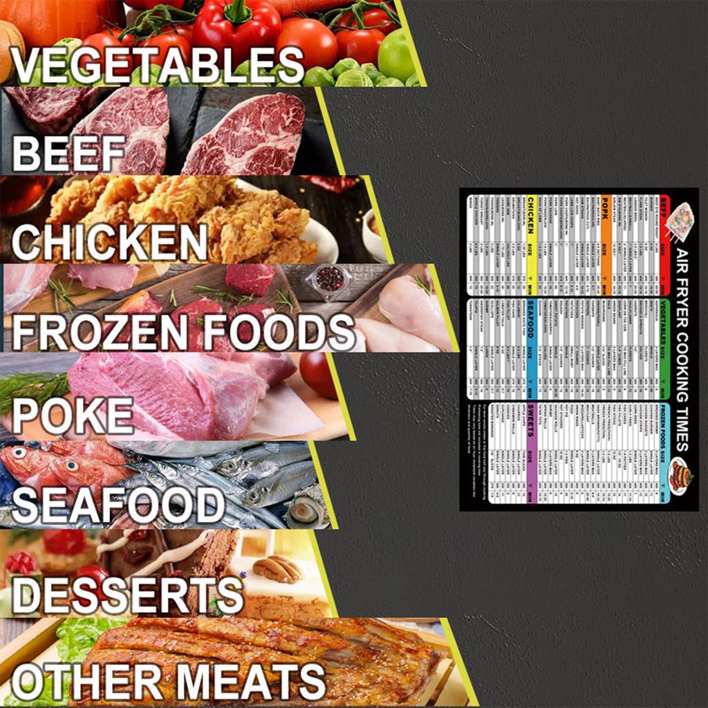 Multifunksjonell Airfryer Grillplate Airfryer Kokebrett Airfryer Bakeformer Airfryer Tilbehør til Airfryer