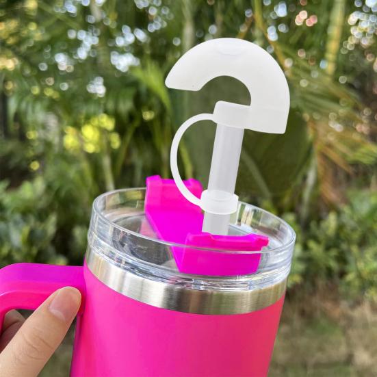 3/6 buc dopul de paie antirid, cu deschidere unghiulară de 40 de grade pentru băutură ușoară Reduce ridurile din gură Accesoriu pentru paie din silicon