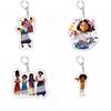 Magic Full House Cartoon Acrylic Keychain Cute And Trendy Character Collectible Bag Decor