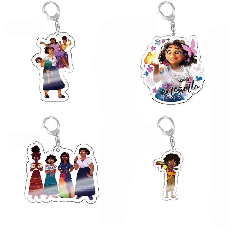 Magic Full House Cartoon Acrylic Keychain Cute And Trendy Character Collectible Bag Decor