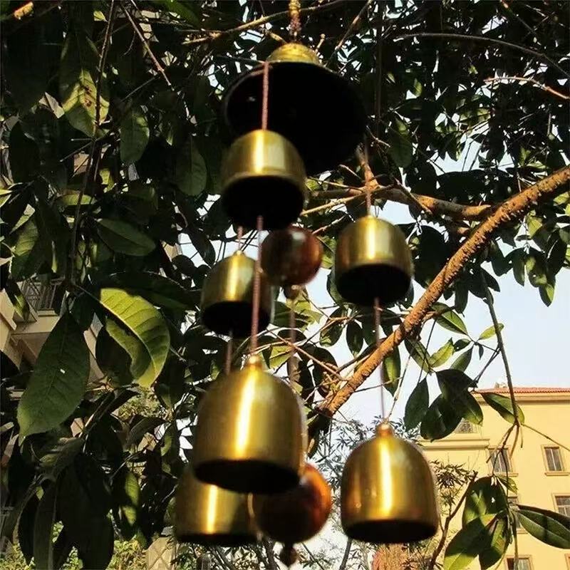 Indoor Metal Wind Chimes: Ornamental Hanging Pendants for Home Decoration and Relaxation
