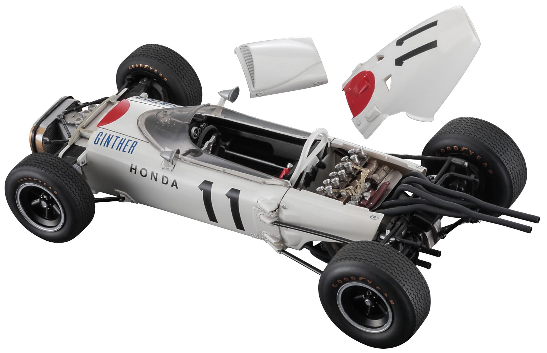

Hasegawa Honda F1 RA272 Супер Детализированная Пластиковая Модель CH55 1/24