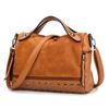 Women's Bag Rivet Handbag Fashion Matte Locomotive Bag Women's Shoulder Bag