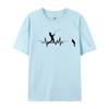 Fishing Heartbeat Cool TShirt Casual Tops Shirts Printed T Shirts Oversized Tshirts Graphic T Shirts