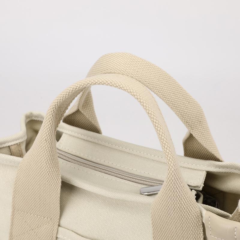 Women Small Bag With Fashion Lady Single Shoulder Portable Thickened Ladies Canvas Mobile Phone Bucket Tote Storage Bags