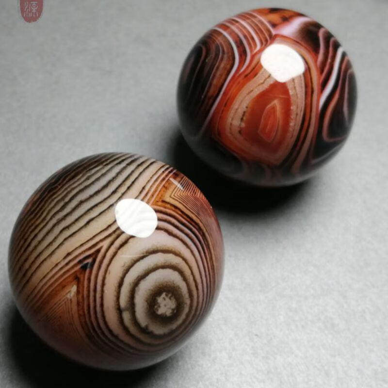 Jade Agate Fitness Hand Balls