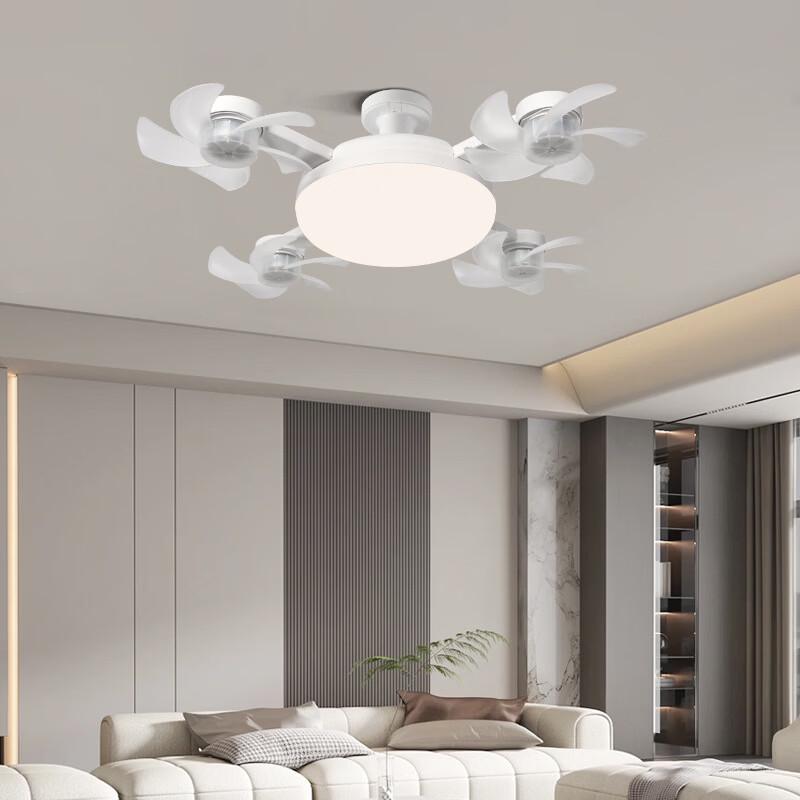 Luz de Ventilador de Teto Estilo Drone oeny de 4 Pás
