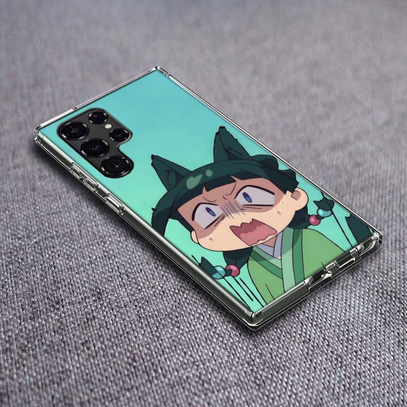 The Apothecary Diaries Phone Case For Samsung Galaxy S24 S23 S21 S20 FE S22 S26 Ultra S25 Edge S10 Plus Cover Clear TPU Capa She