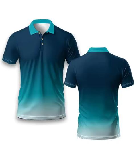 Men's Short-sleeved Polo Shirt Summer Large-size Sportswear Striped Polo Shirt Men's Fashion T-shirt Casual Short-sleeved Pol
