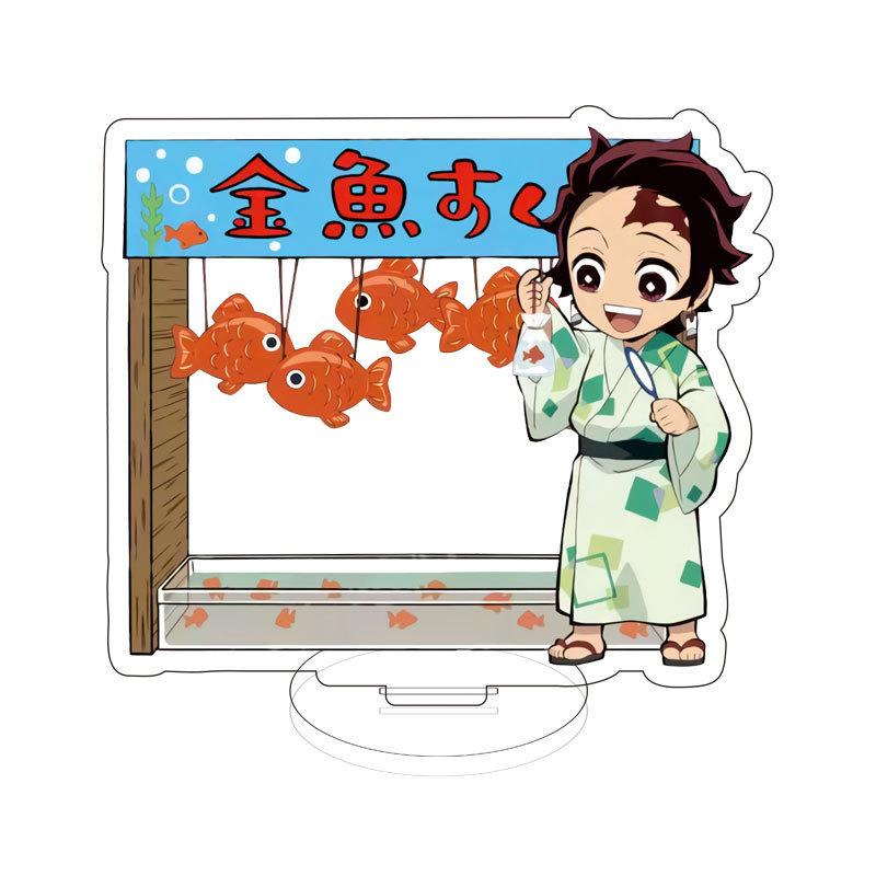 

Demon Slayer Kimetsu No Yaiba Infinity Castle Acrylic Standee Tokitou Muichirou Kamado Nezuko Action Figure Model Playthings