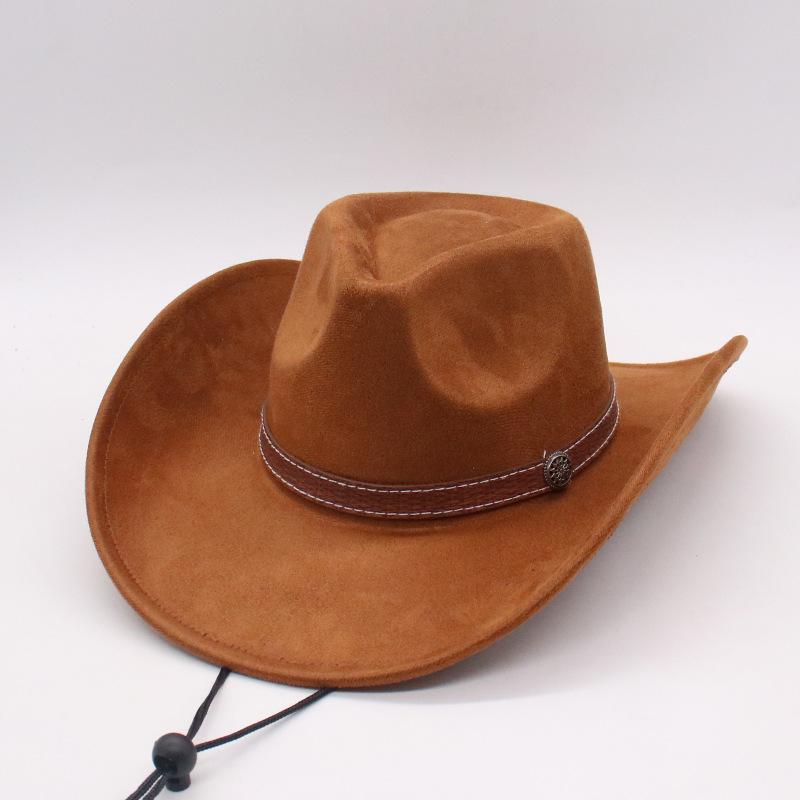 Vindriddare Ullhatt Dammock Västerländsk Cowboyhatt Jazzhatt Solhatt Herr