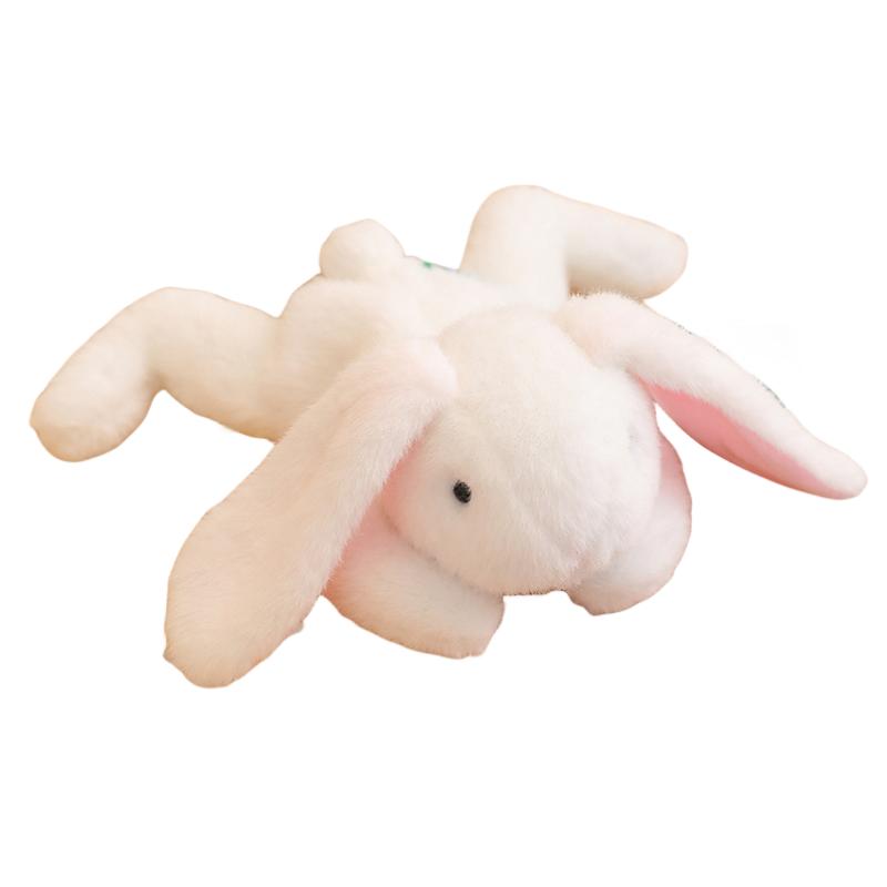 

Animal Bear Plush Toy Lying Duck Rabbit Stuffed Animals Doll Room Gift Decor White Rabbit