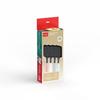 Lot de 4 caquelons à raclette - LIVOO - MEN438 - revêtement antiadhésif sans PFAS - 8 x 8 cm - compatibles appareils à raclette