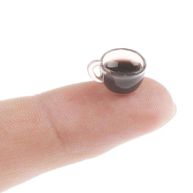 1:12 Dollhouse Miniature Mini Coffee Cup Set Model Doll Accessories Toys