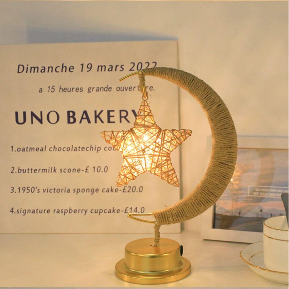 Bedside Lamp Moon Table Lamp Star Light LED Light Children's Gifts Night Light Home Decoration