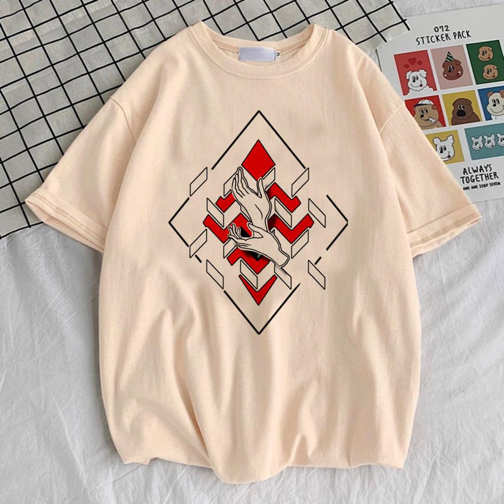 Twin Peaks Ring Owl Top Tees Teen Pop Culture Colorful Korean Clothes Retro Tshirt Graphic Trendy 80s Vintage Classic 2000s