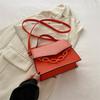Chic Red Small Crossbody Bag Fashionable Simple Design For Modern Outfits