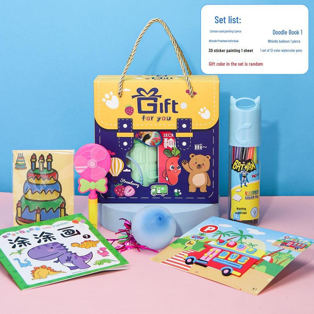 Back-to-School Gift Box: Ideal for Boys & Girls, Birthday Favors, Sharing Gifts, Rewards, Kindergarten & Primary School Students