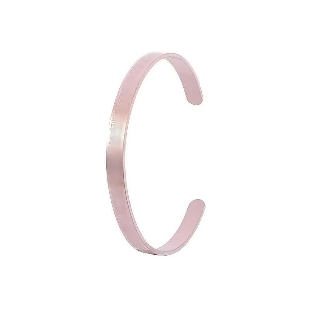 Cross-Border European American Stainless Steel Polka Dot Heart Bangle