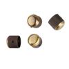 4Pcs Guitar Knob Screwdriver with 1 Slot Screwdriver Control Knob Hat Replacement for Electric Guitar