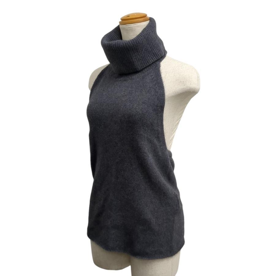 [Price reduction] IENA Raspail custom made GENTLE HOLDER NECK knit sleeveless knit 24080910001530 Gray Size