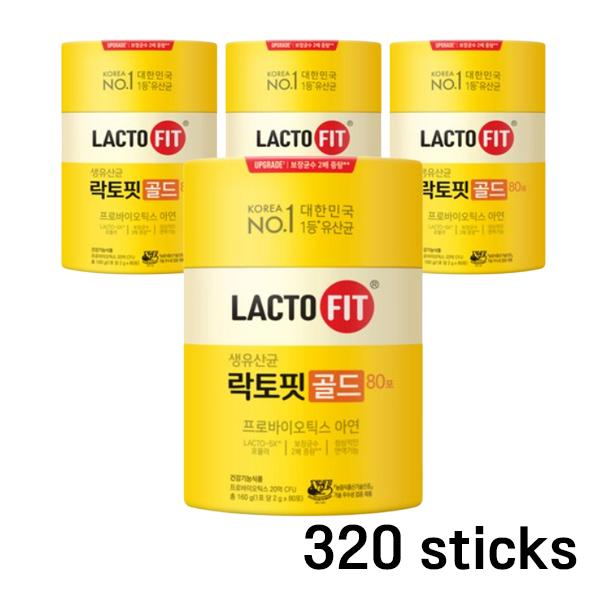 Chong Kun Dang Lacto-fit GOLD 50 Sticks, 80 Sticks (8 Options)