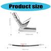 Single Lever Grease Coupler Injector Nipple Universal Coupler Injector Nipple without Leakage Grease Nipple Attachment