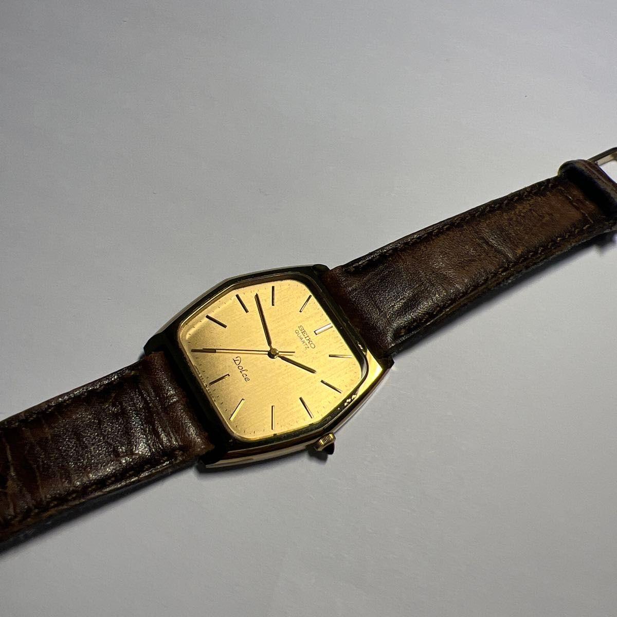 Used SEIKO Dolce Seiko Dolce Quartz Men s Watch Gold Dial