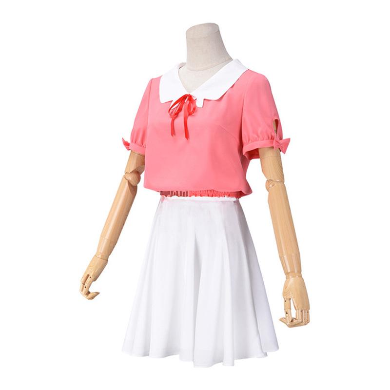 Anime Kanojo Okarishimasu Rent-a-girlfriend Mizuhara Ichinose Chizuru Chizuru Cosplay Wig Top Skirt Outfit Halloween Costumes