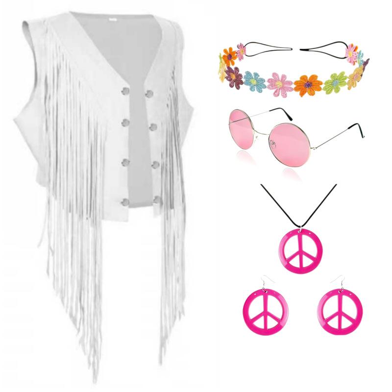 

Retro Ethnic Style Short Vest with European & American Design Large