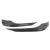 2PCS Front Bumper Lip Chin Splitter Carbon Fibre Pattern Scratch Resistant Fit for 3 Series E90