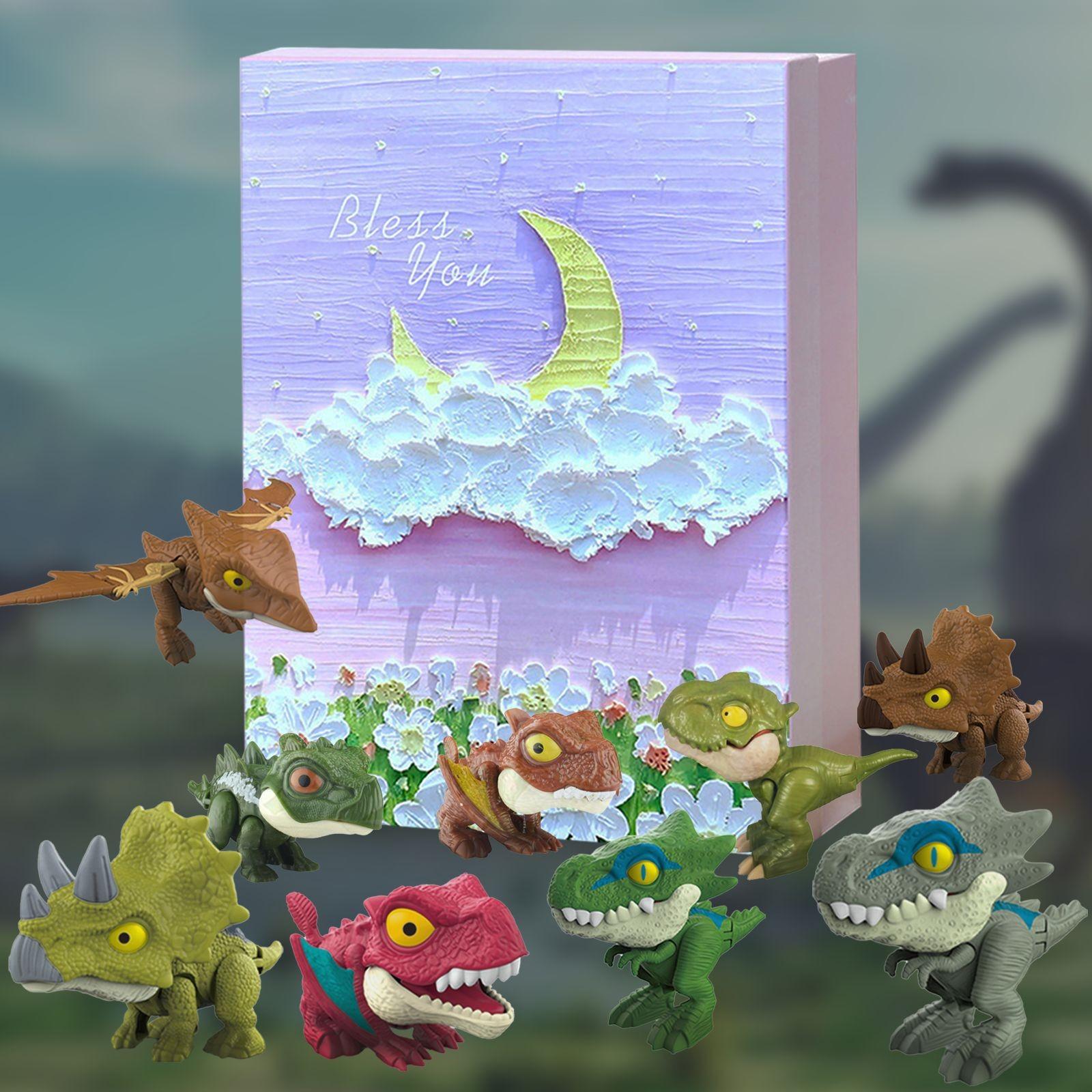 

Маленький динозавр, кусающий пальцы, набор из 9 предметов