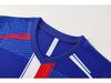 Custom Quick-Dry Polyester Football Jersey Short Sleeve Team Kit with Logo