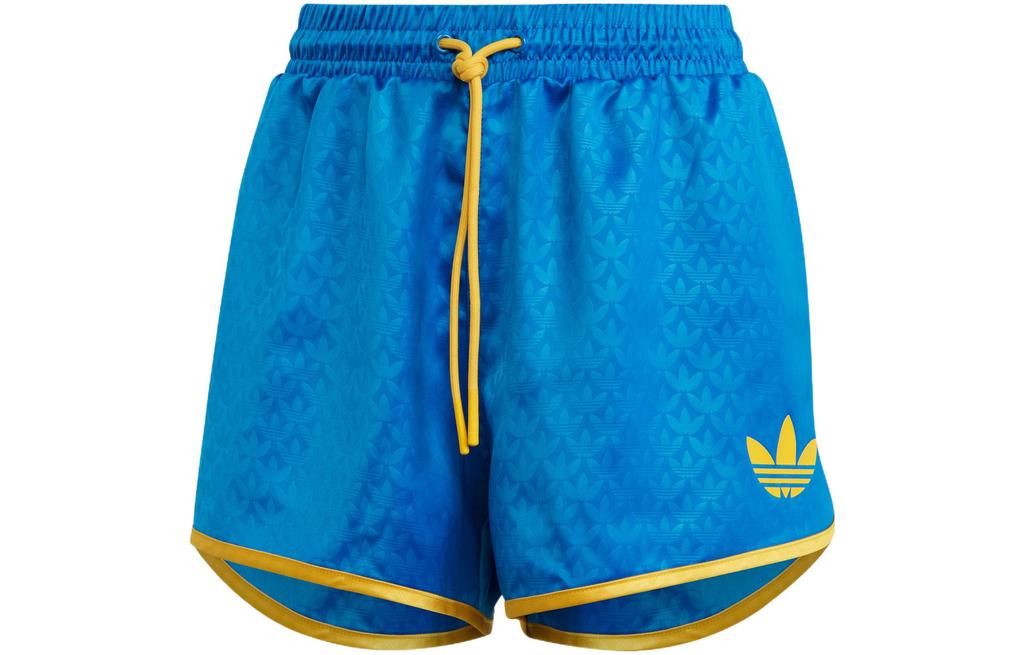 adidas Originals Heritage Now Monogram Freizeitshorts Damen Blau IB2063