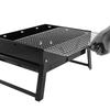 Portable BBQ Grill Stainless Steel Charcoal Grill Outdoor Cooking Tool Kit Camping Picnic Beach BBQ Lightweight Compact Travel