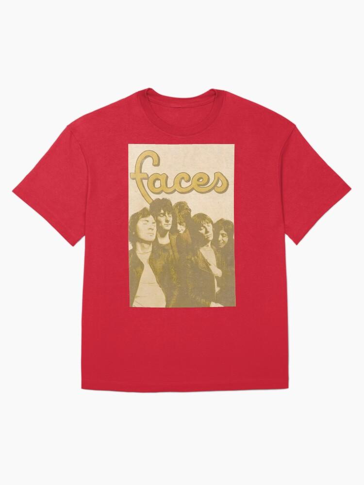 The Small Faces Classic 70s Rock Group Portrait | Vintage Music Fan Aesthetic Design Oversized T-Shirt